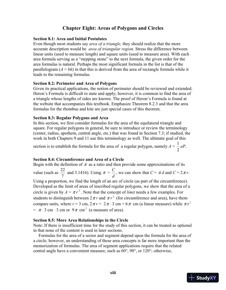 Solution Manual For Elementary Geometry for College Students, 7th Edition, page 13