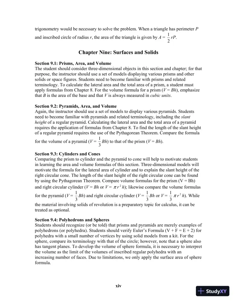 Solution Manual For Elementary Geometry for College Students, 7th Edition, page 14