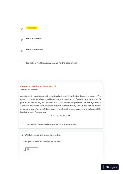 Statistical Analysis of Experimental Results - Page 5 preview image