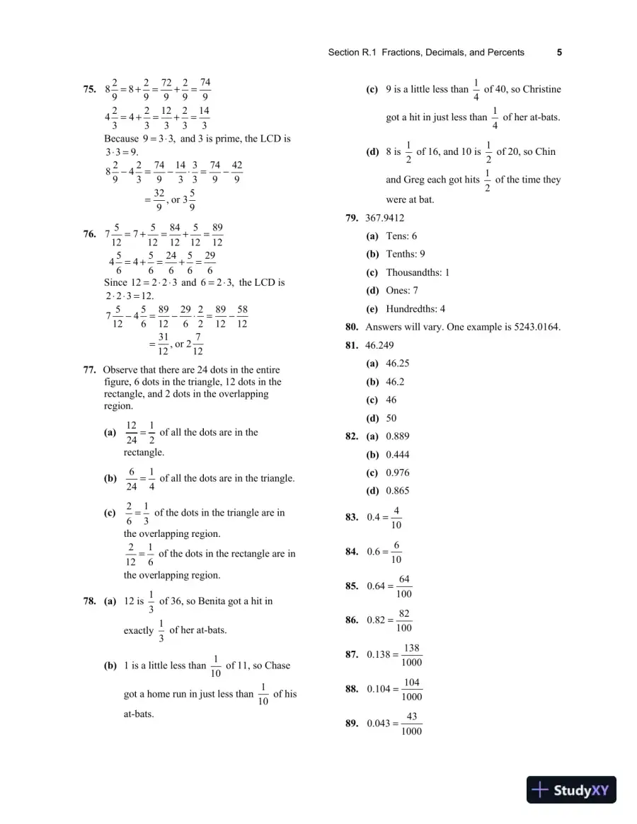 Solution Manual for College Algebra and Trigonometry, 7th Edition, page 11