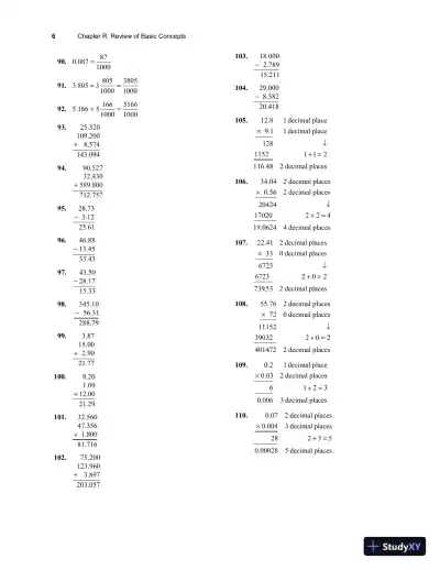 Solution Manual for College Algebra and Trigonometry, 7th Edition - Page 12 preview image