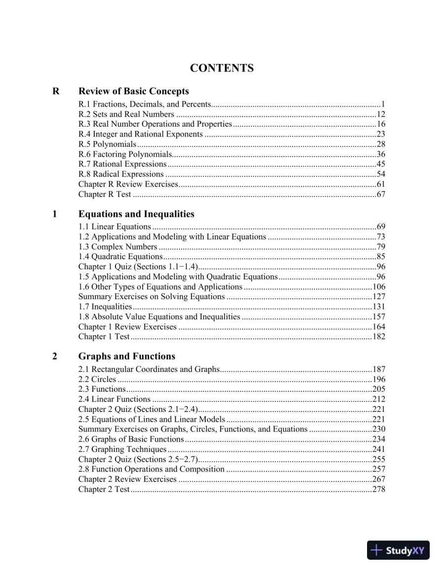 Solution Manual for College Algebra and Trigonometry, 7th Edition, page 3