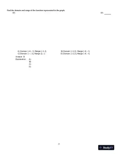 Precalculus: Graphs And Models, A Right Triangle Approach, 6th Edition Test Bank - Page 24 preview image
