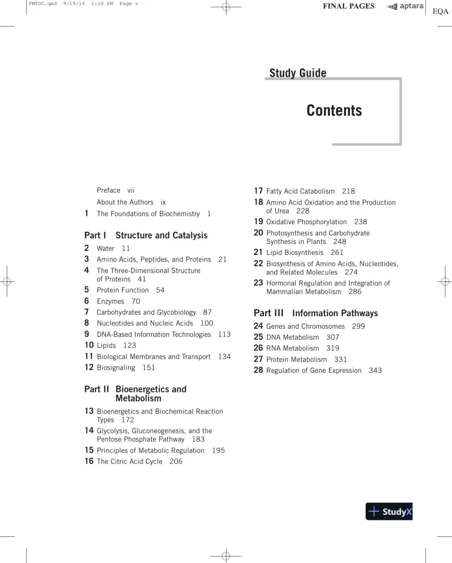 Lehninger Principles of Biochemistry Seventh Edition Solution Manual, page 3
