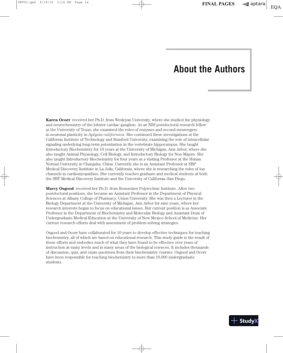 Lehninger Principles of Biochemistry Seventh Edition Solution Manual, page 7