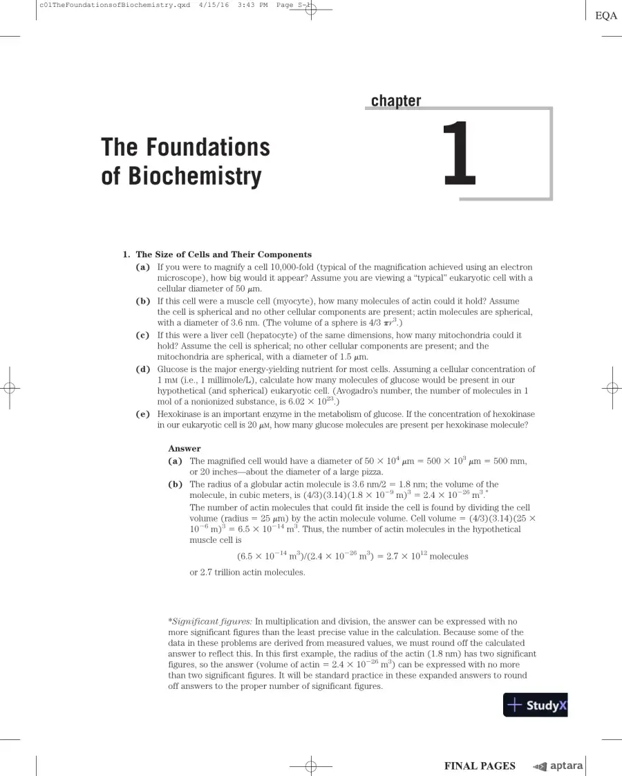 Lehninger Principles of Biochemistry Seventh Edition Solution Manual, page 8
