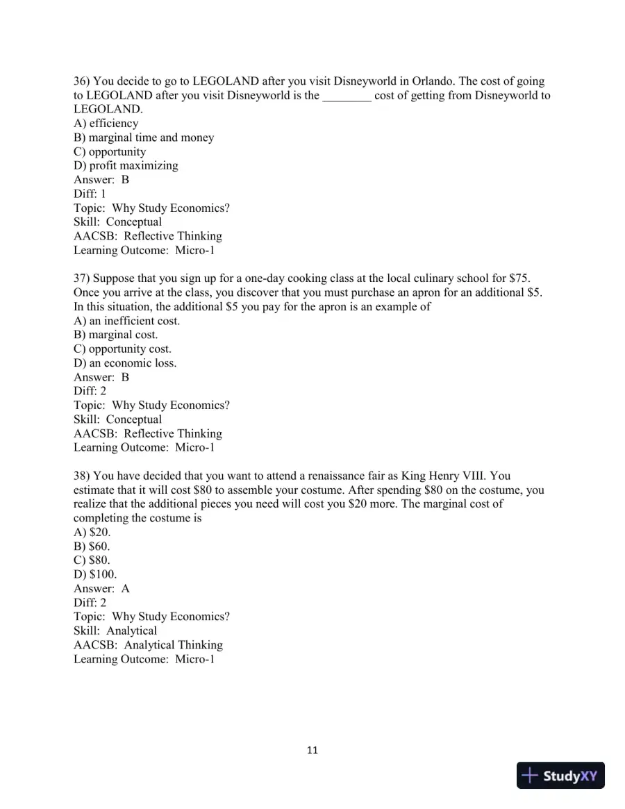 Test Bank for Principles of Microeconomics , 13th Edition, page 12