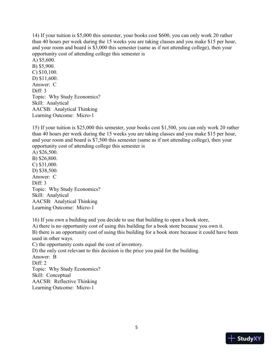 Test Bank for Principles of Microeconomics , 13th Edition, page 6