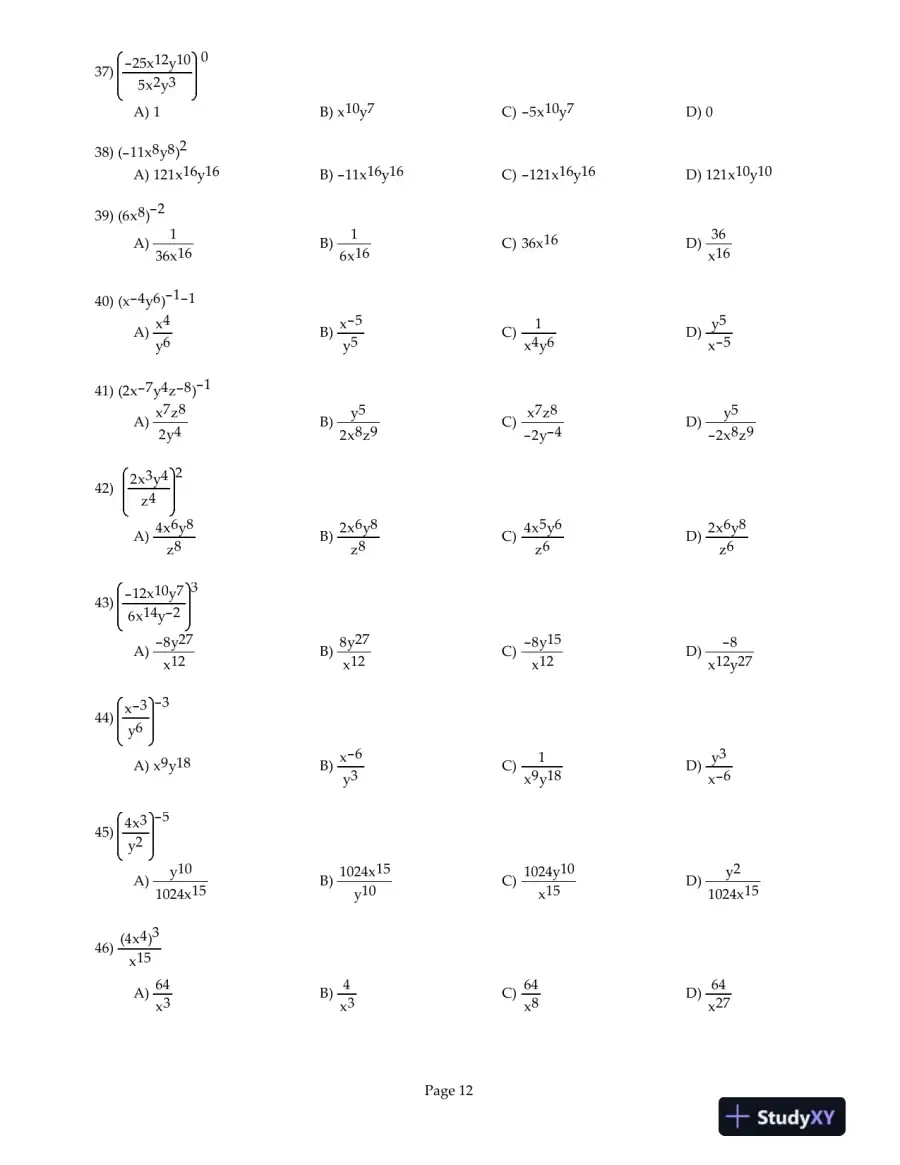 Precalculus Essentials, 4th Edition Test Bank, page 13