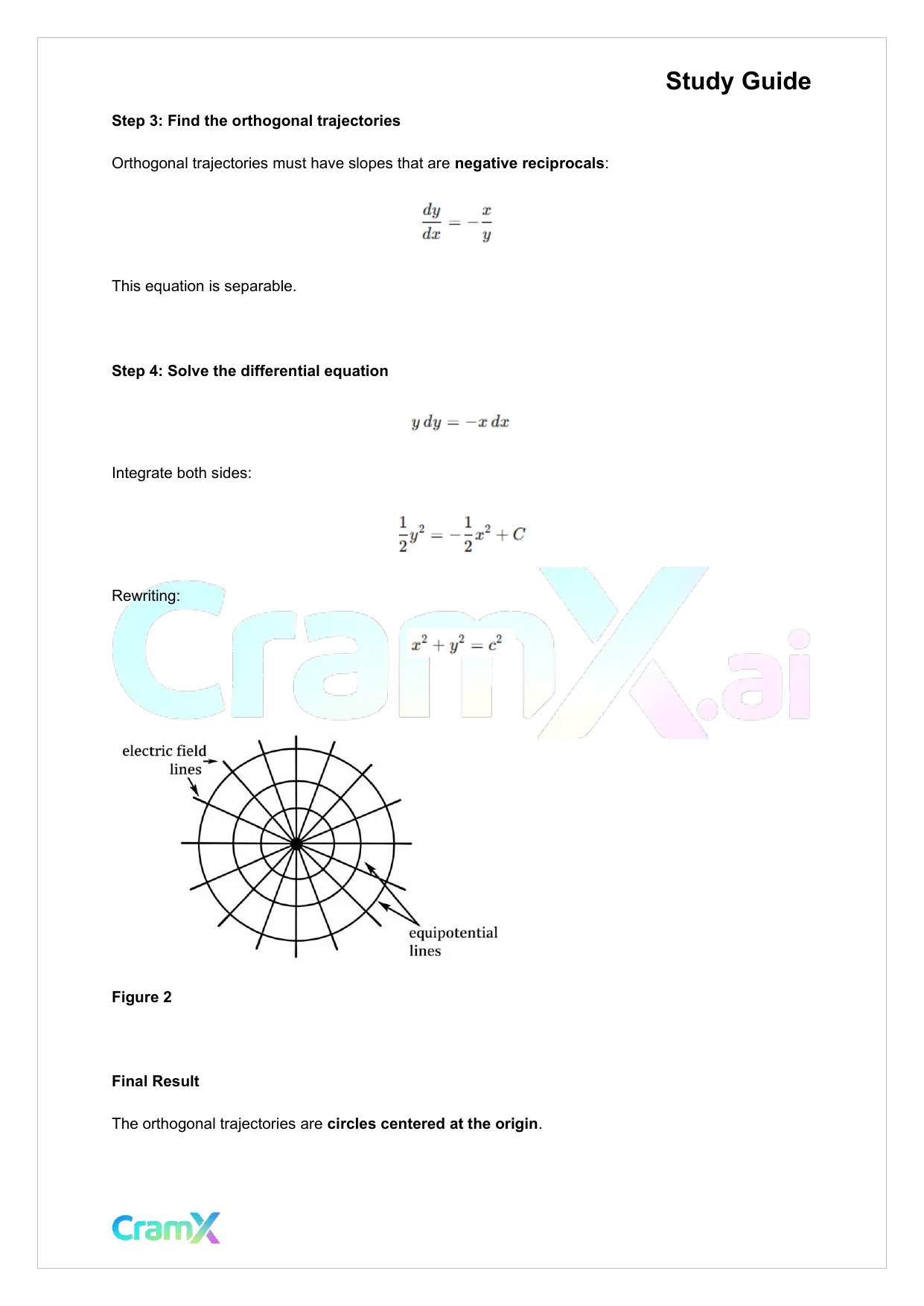 Differential Equations - Applying Differential Equations - Page 3 preview image
