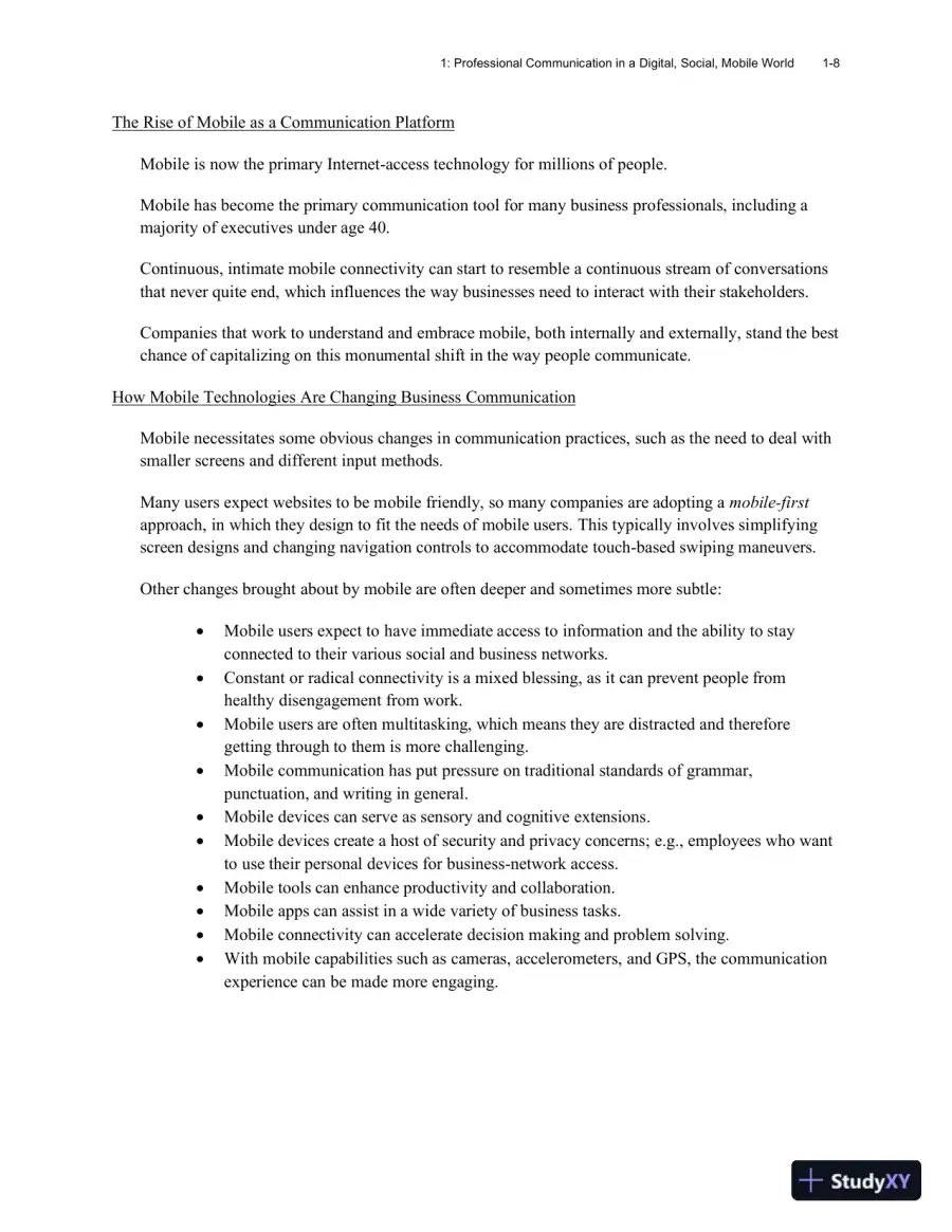 Excellence in Business Communication, 12th Edition Class Notes, page 12