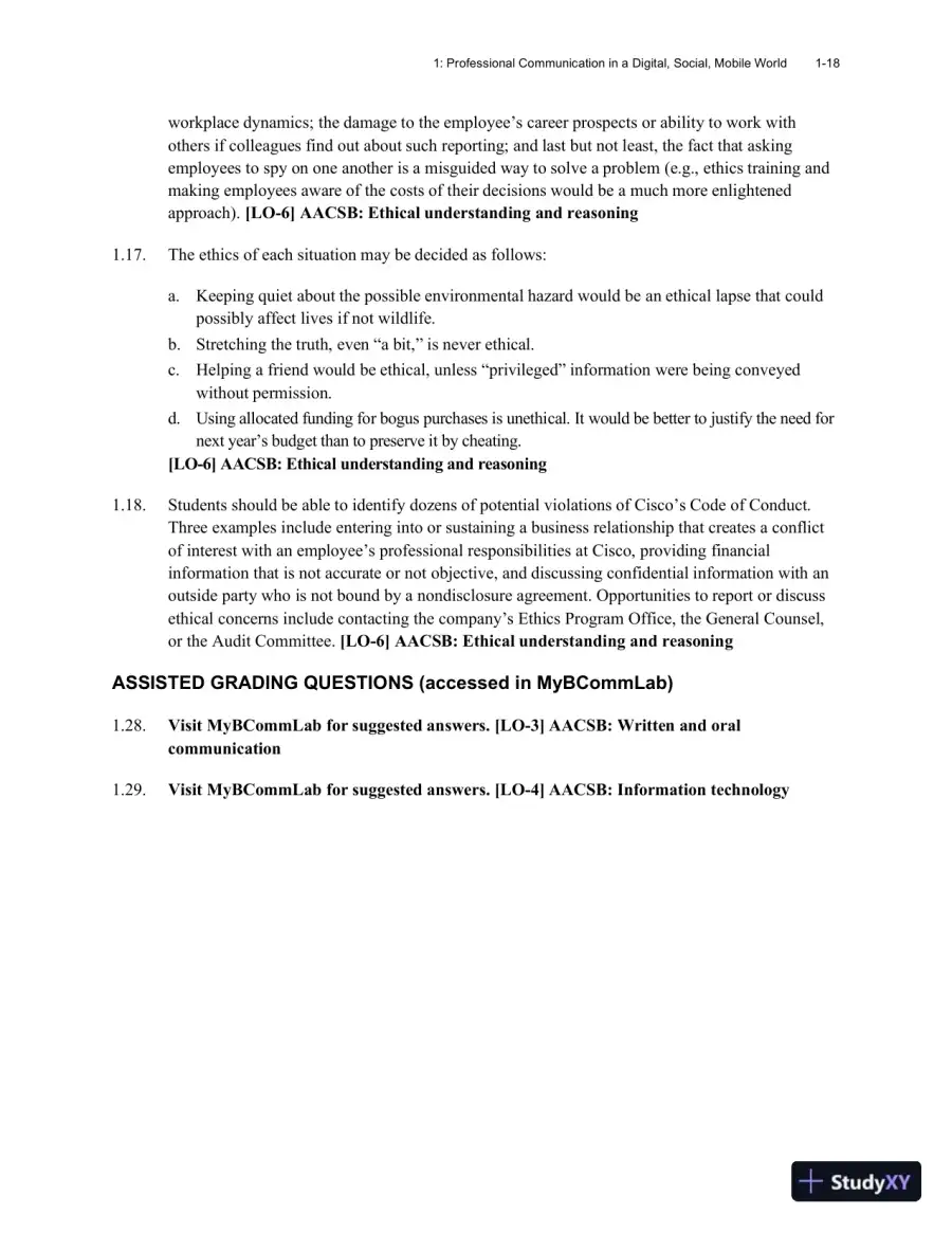 Excellence in Business Communication, 12th Edition Class Notes, page 22