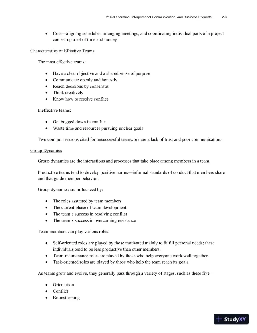 Excellence in Business Communication, 12th Edition Class Notes, page 25