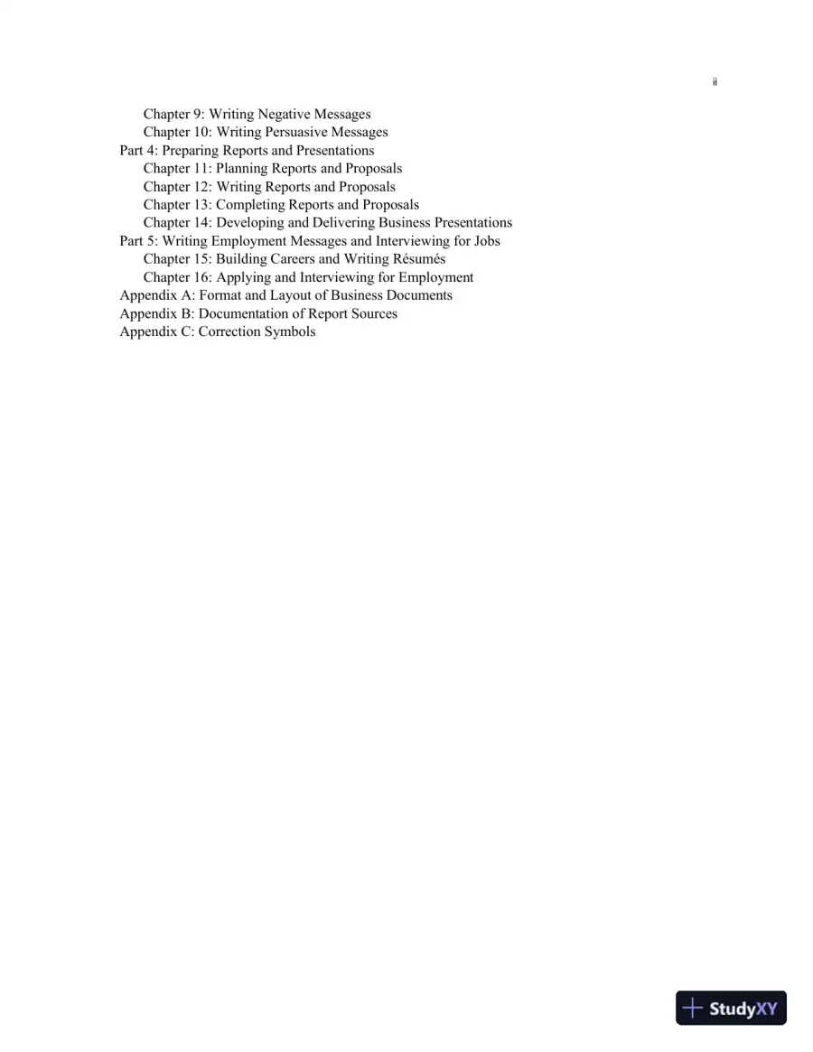 Excellence in Business Communication, 12th Edition Class Notes, page 3