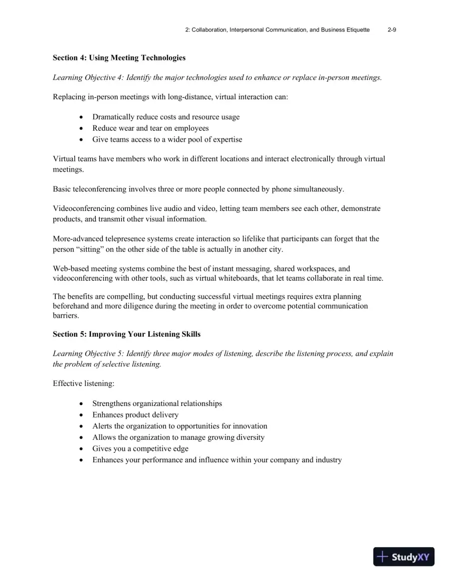 Excellence in Business Communication, 12th Edition Class Notes, page 31