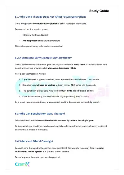 Biology - Recombinant DNA and Biotechnology - Page 10 preview image