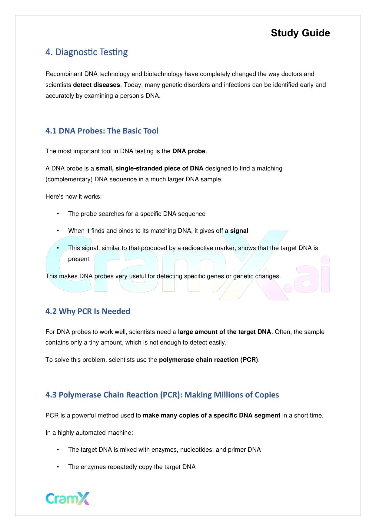 Biology - Recombinant DNA and Biotechnology - Page 6 preview image