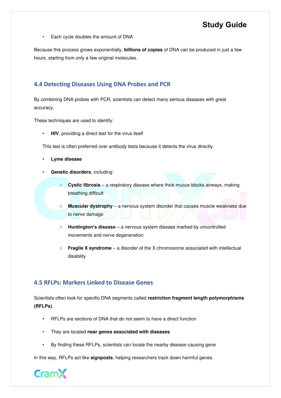 Biology - Recombinant DNA and Biotechnology, page 7