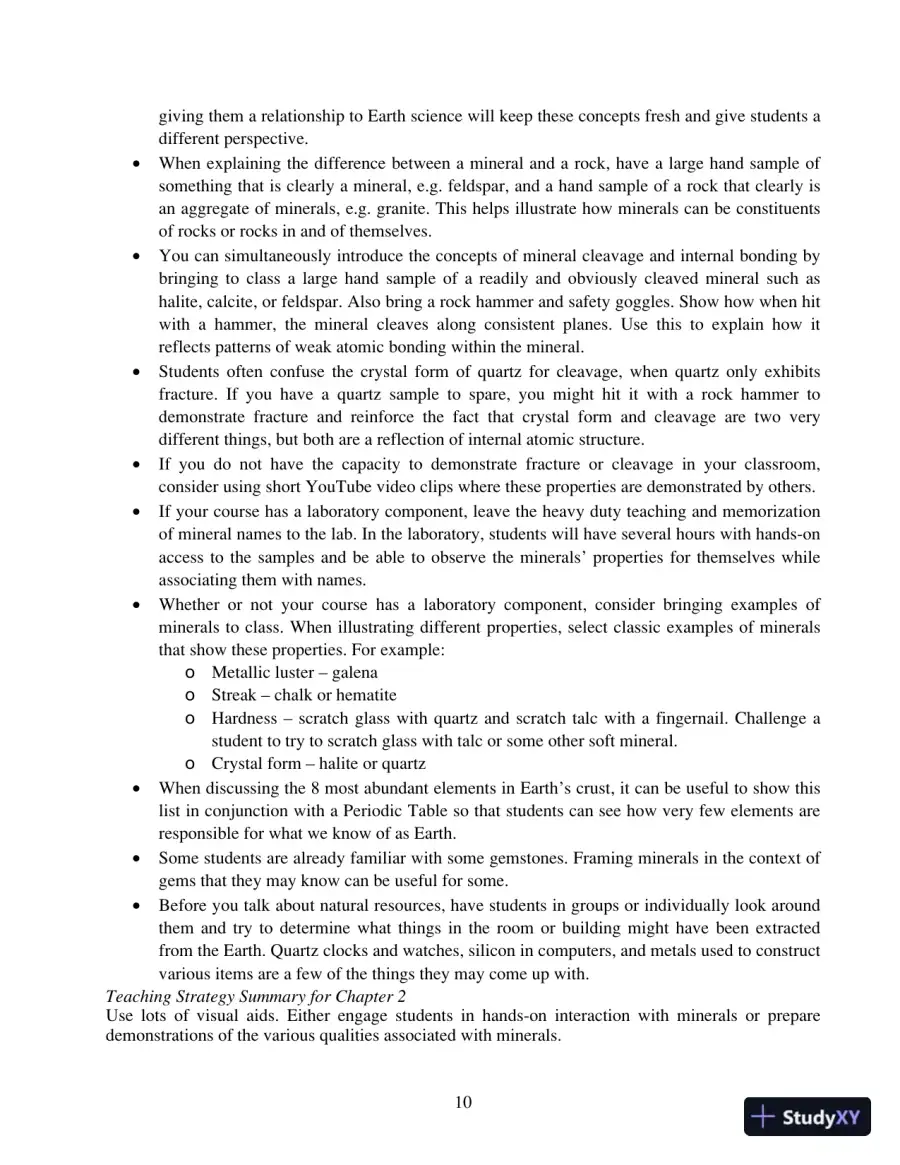 Solution Manual For Earth Science, 14th Edition, page 11