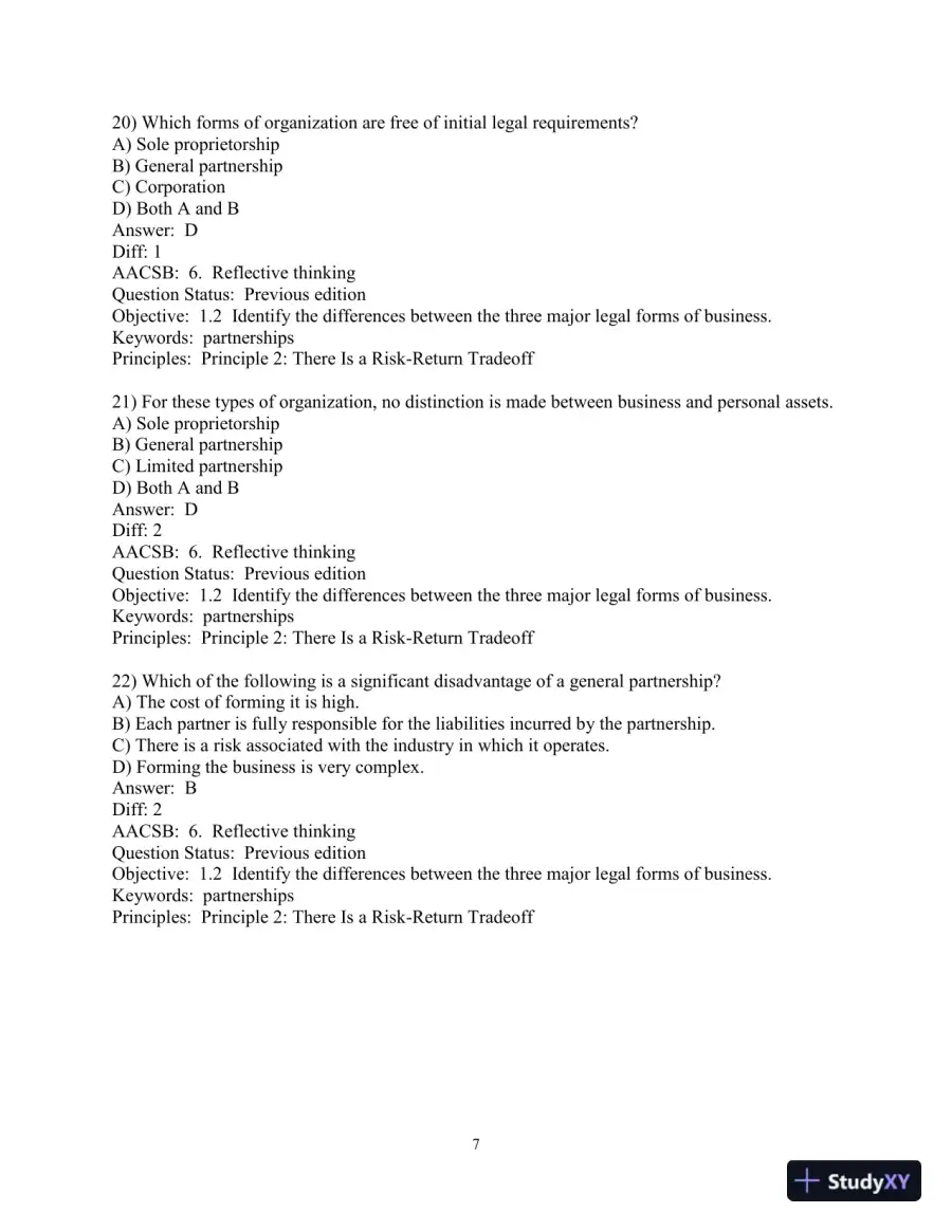 Financial Management: Principles and Applications 13th Edition Test Bank, page 8