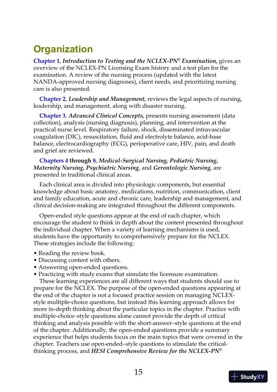 Hesi Comprehensive Review for the Nclex-Pn Examination (2017), page 16