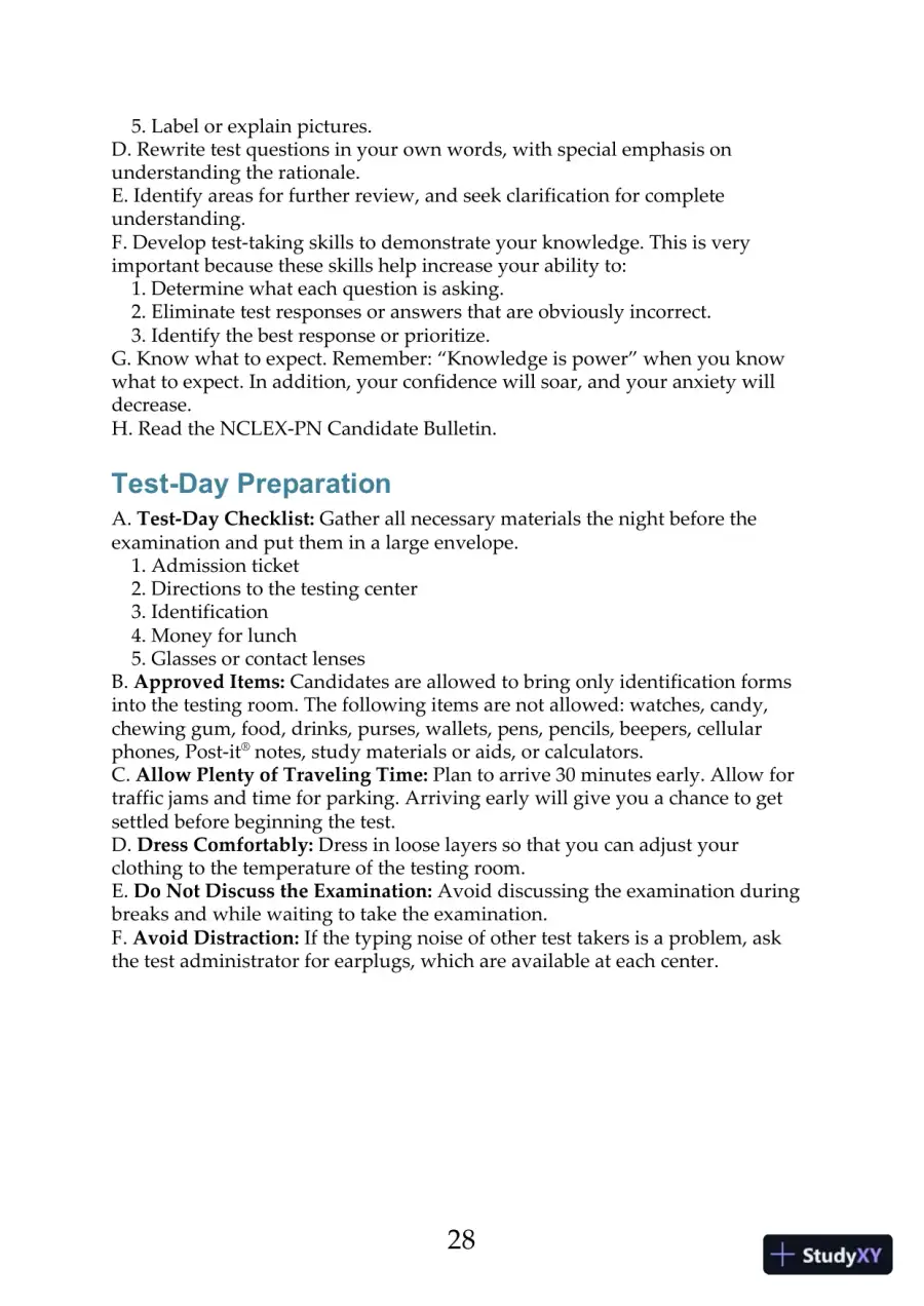 Hesi Comprehensive Review for the Nclex-Pn Examination (2017), page 29