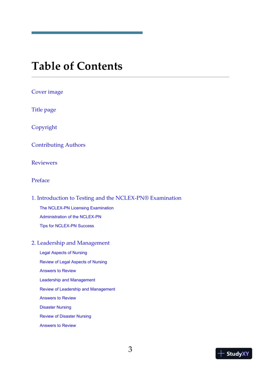 Hesi Comprehensive Review for the Nclex-Pn Examination (2017), page 4