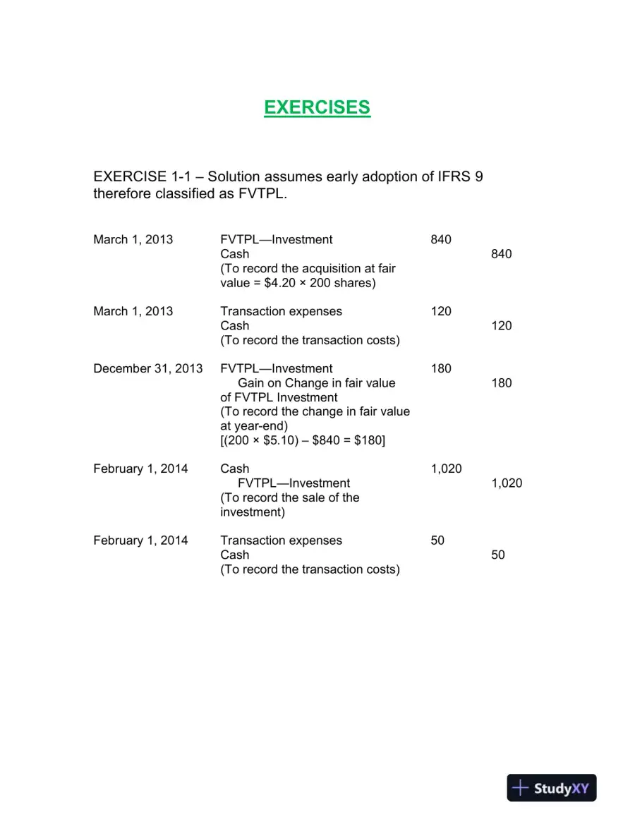 Advanced Accounting, Updated Canadian Edition Solution Manual, page 8