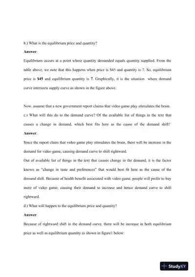 Analyzing Market Dynamics, Opportunity Costs, and Comparative Advantages in Economics - Page 3 preview image