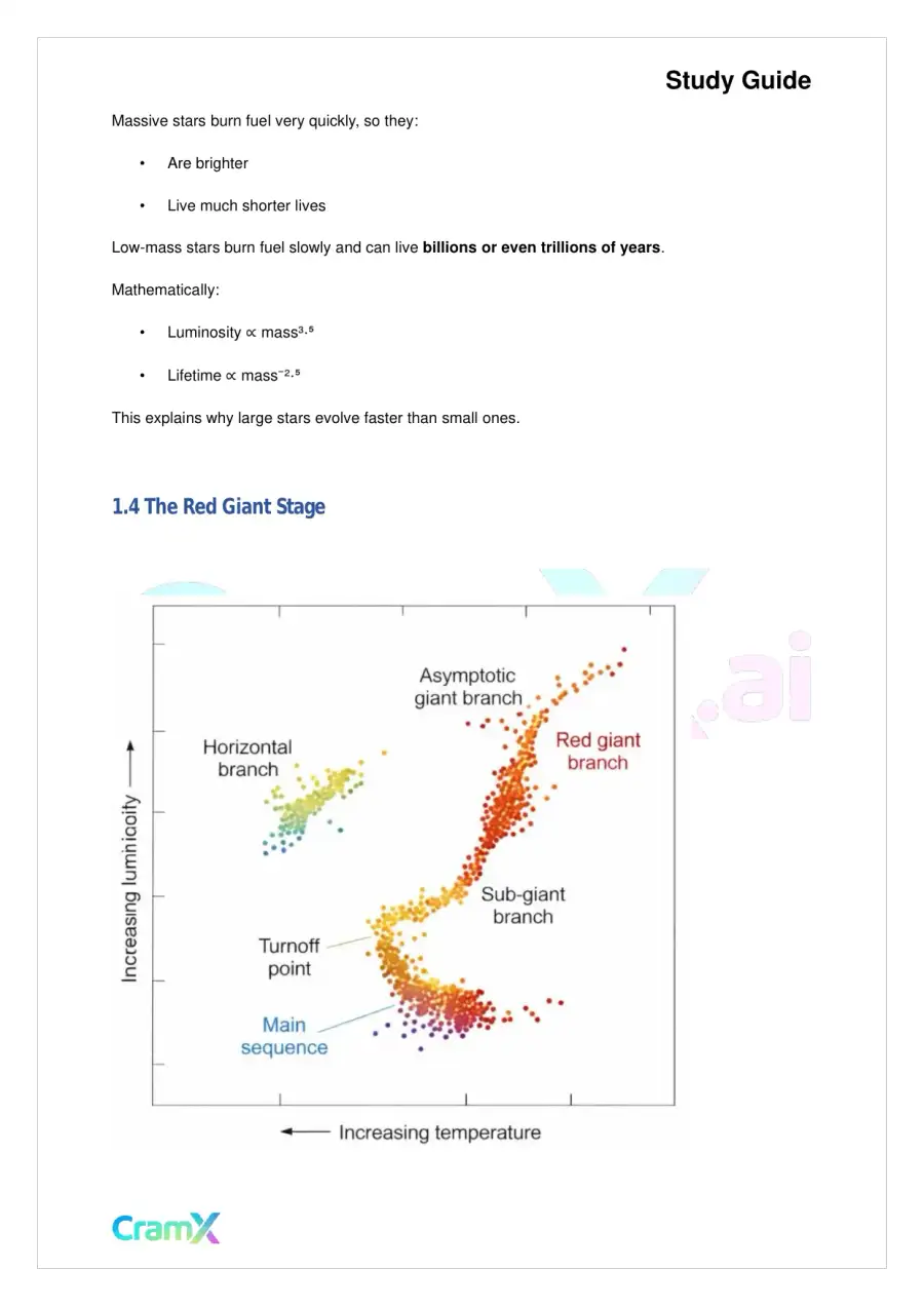 Astronomy - Formation and Evolution of Stars, page 4