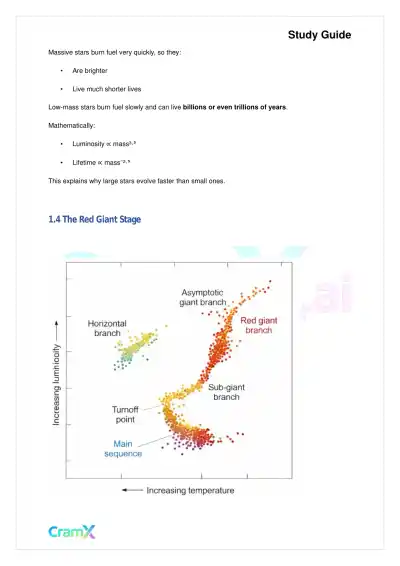 Astronomy - Formation and Evolution of Stars - Page 4 preview image