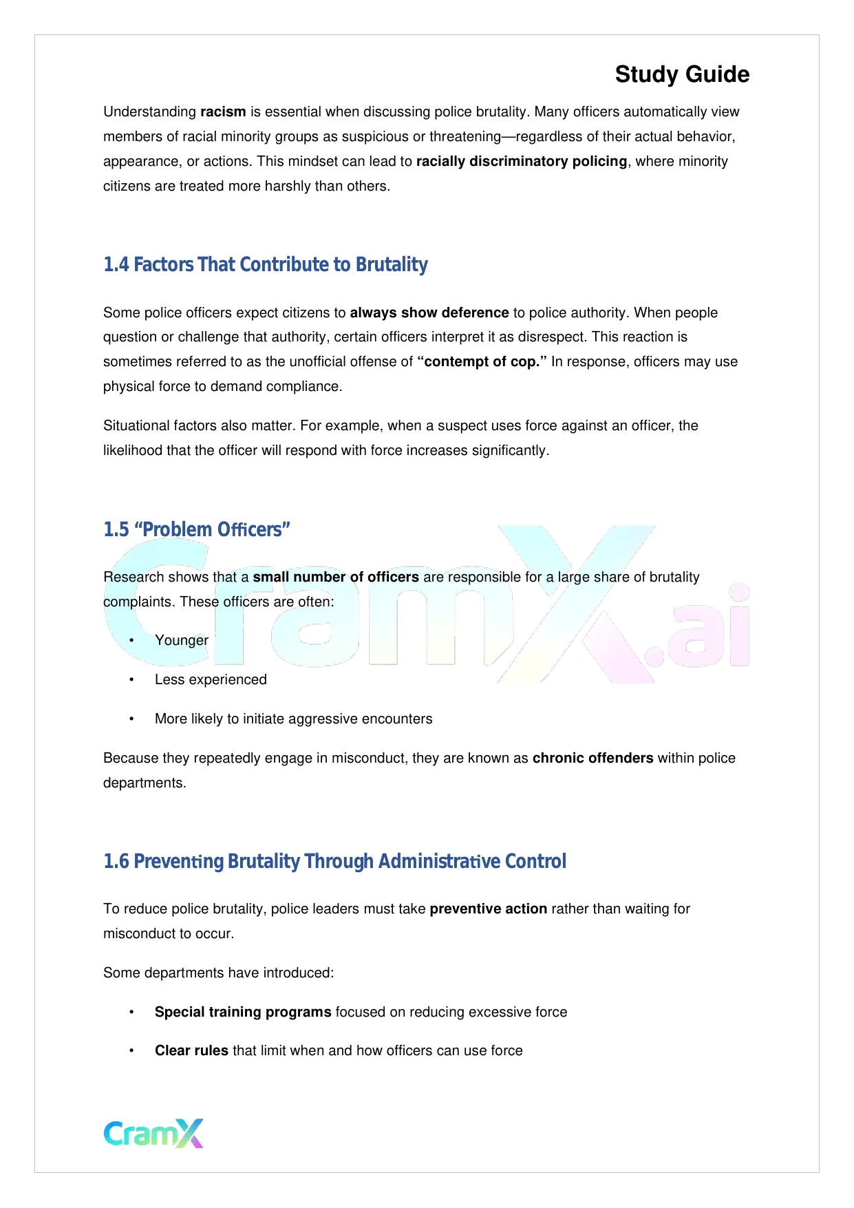 Criminal Justice - Police Problems - Page 2 preview image