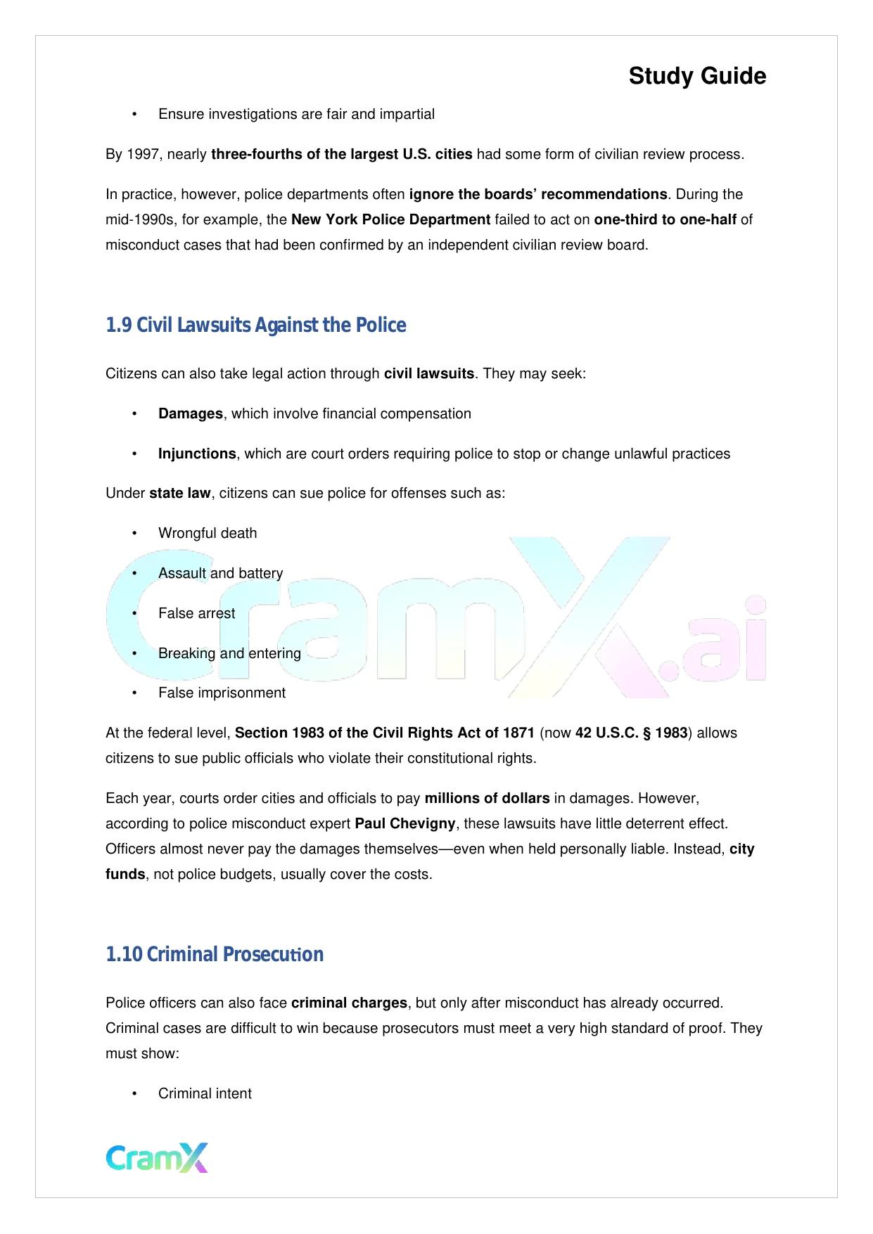 Criminal Justice - Police Problems - Page 4 preview image