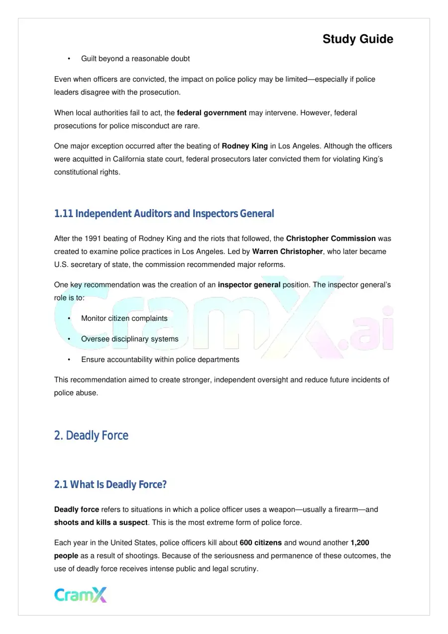Criminal Justice - Police Problems, page 5