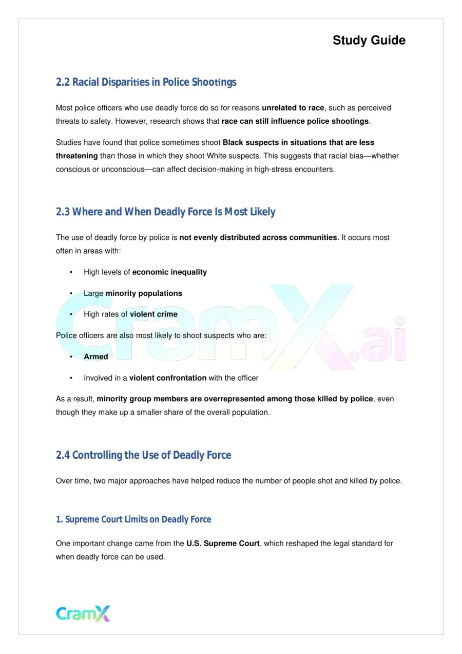 Criminal Justice - Police Problems, page 6