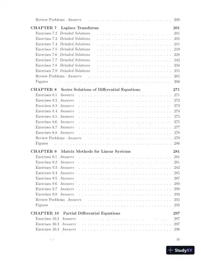 Solution Manual For Fundamentals Of Differential Equations, 8th Edition - Page 4 preview image