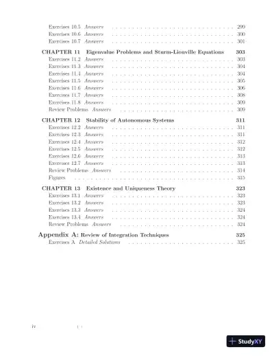 Solution Manual For Fundamentals Of Differential Equations, 8th Edition - Page 5 preview image