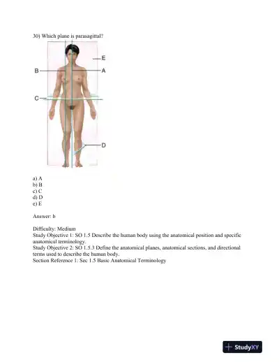 Test Bank For Principles Of Anatomy And Physiology, 13th Edition - Page 16 preview image