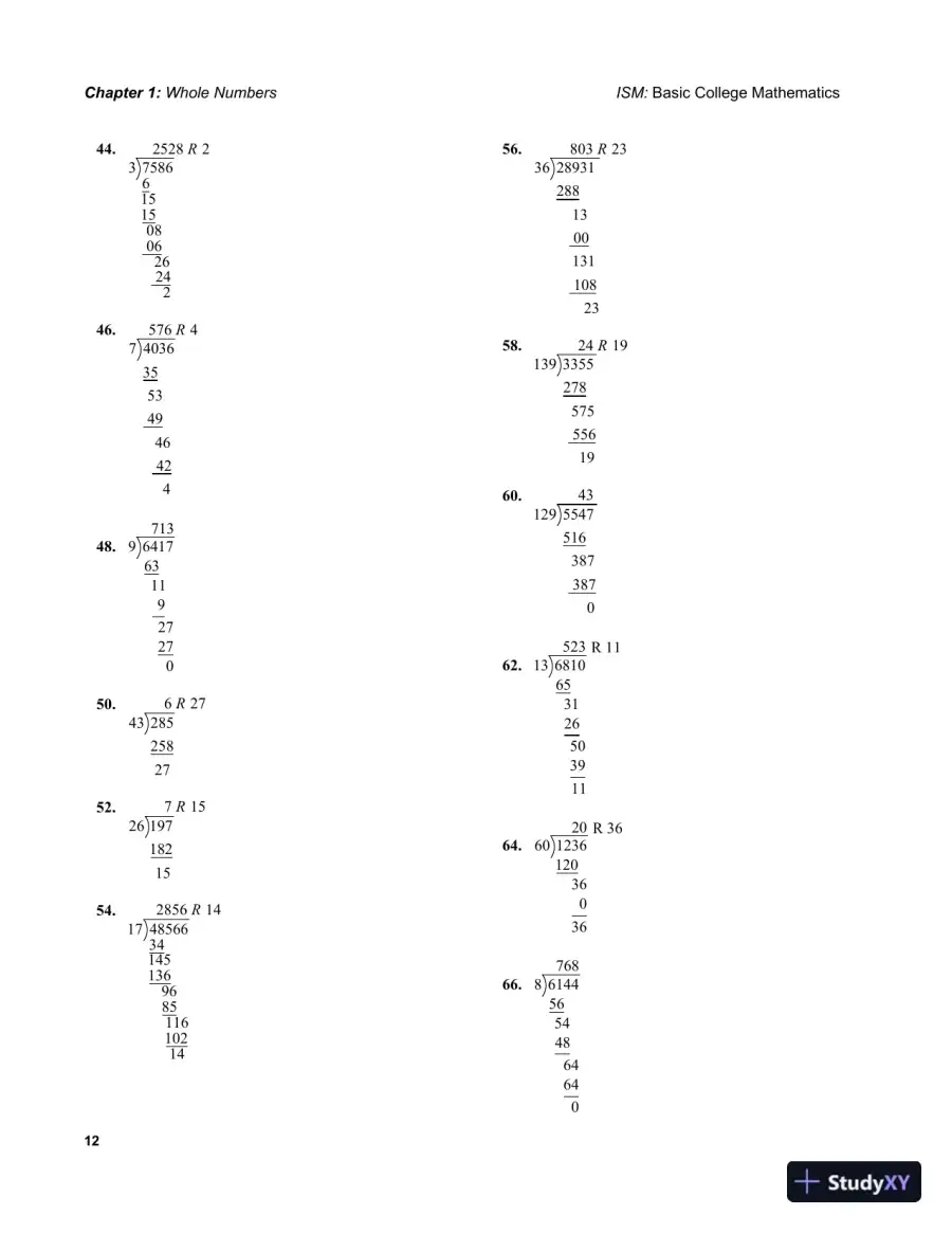 Solution Manual for Basic College Mathematics, 9th Edition, page 15
