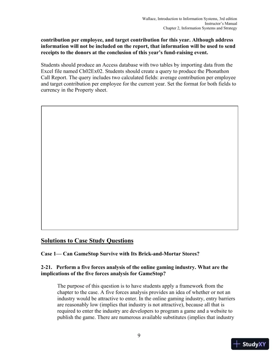 Solution Manual for Introduction to Information Systems: People, Technology and Processes, 3rd Edition, page 26