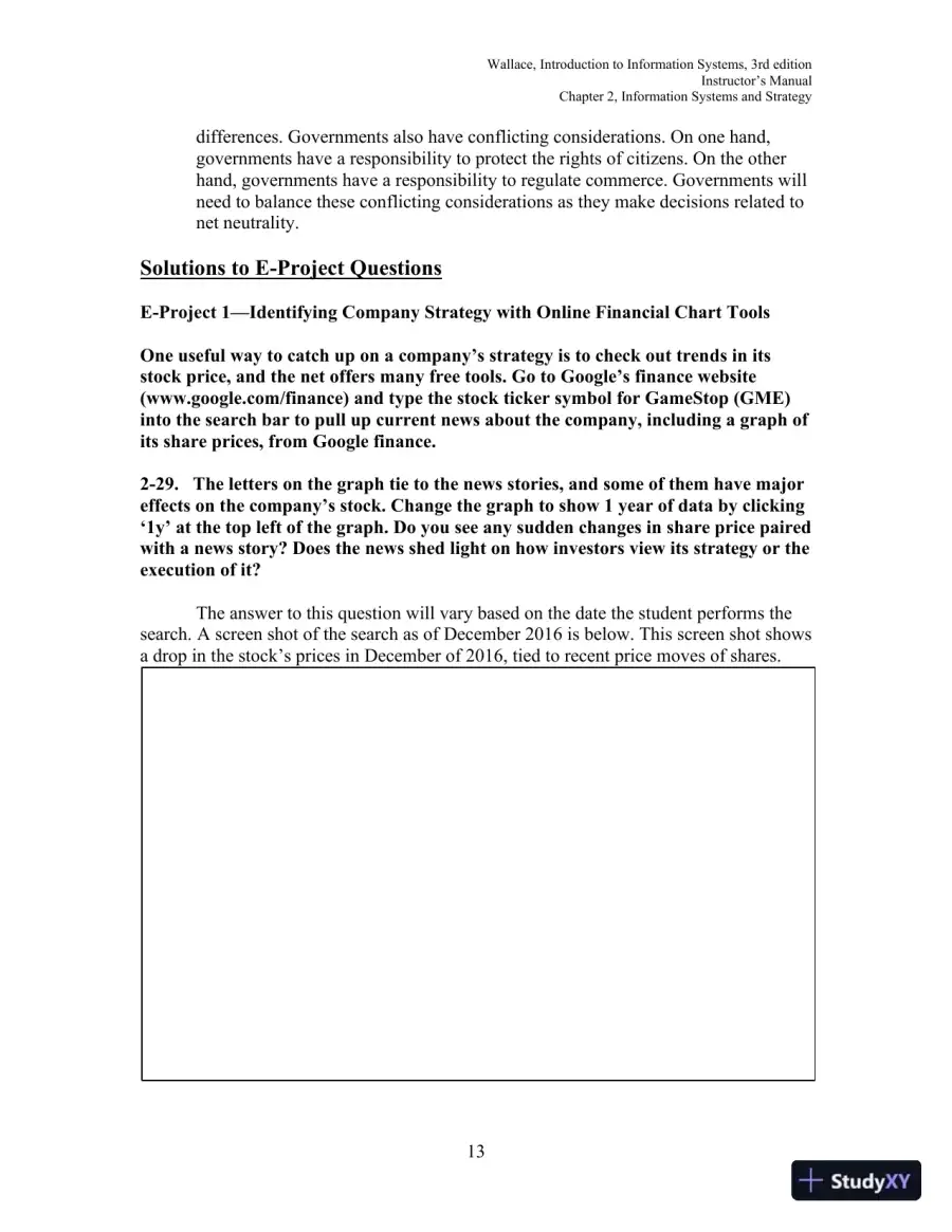 Solution Manual for Introduction to Information Systems: People, Technology and Processes, 3rd Edition, page 30