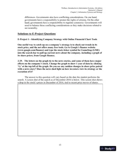 Solution Manual for Introduction to Information Systems: People, Technology and Processes, 3rd Edition - Page 30 preview image