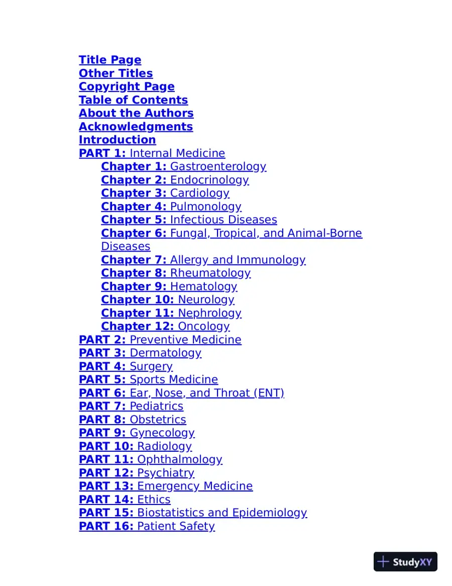 Master the Boards USMLE Step 2 CK, 6th Edition (2021), page 7