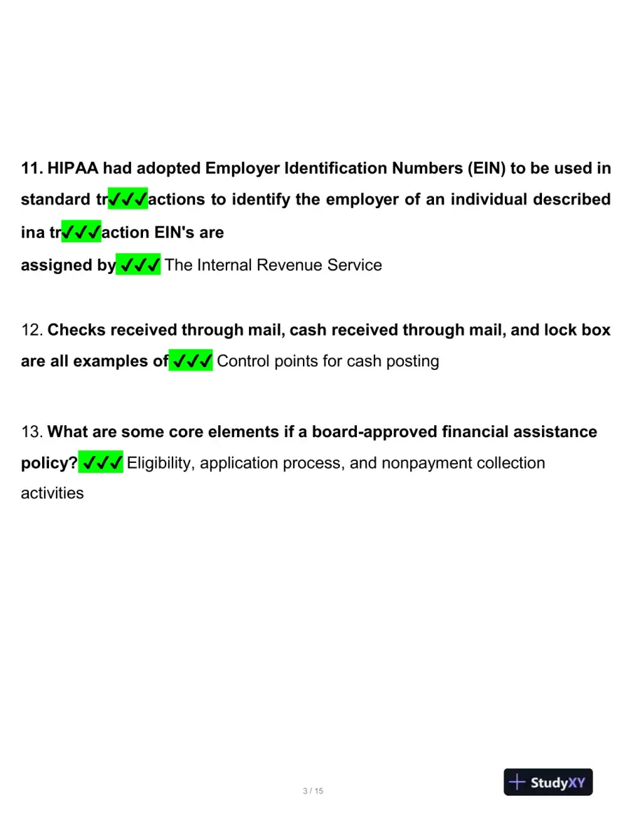 2023 CRCR Health Care Assessment Certification Exam With Answers (205 Solved Questions), page 4