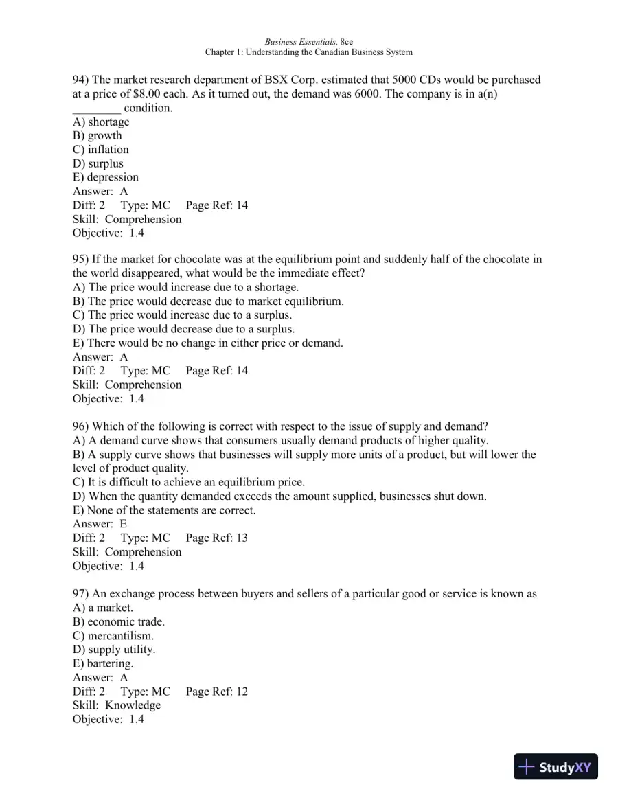 Test Bank For Business Essentials, Eighth Canadian Edition 8th Edition, page 29