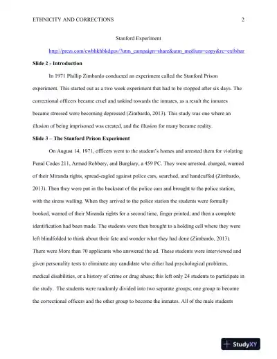 CJA/344 Ethnicity and Corrections - Page 3 preview image