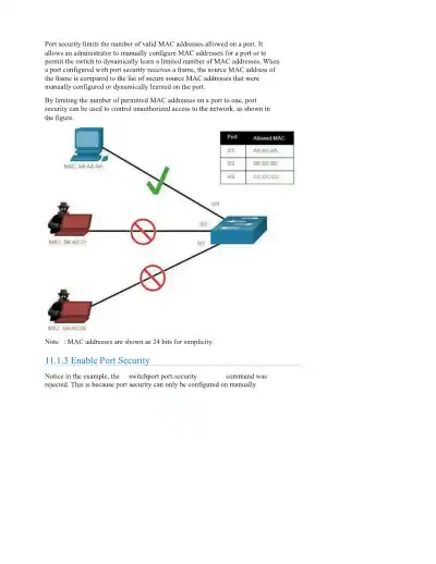 Secure Your Network Master Switch Security Configu - Page 3 preview image