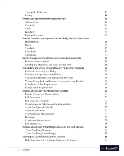 The Official ISC2 CISSP CBK Reference (2021) - Page 11 preview image