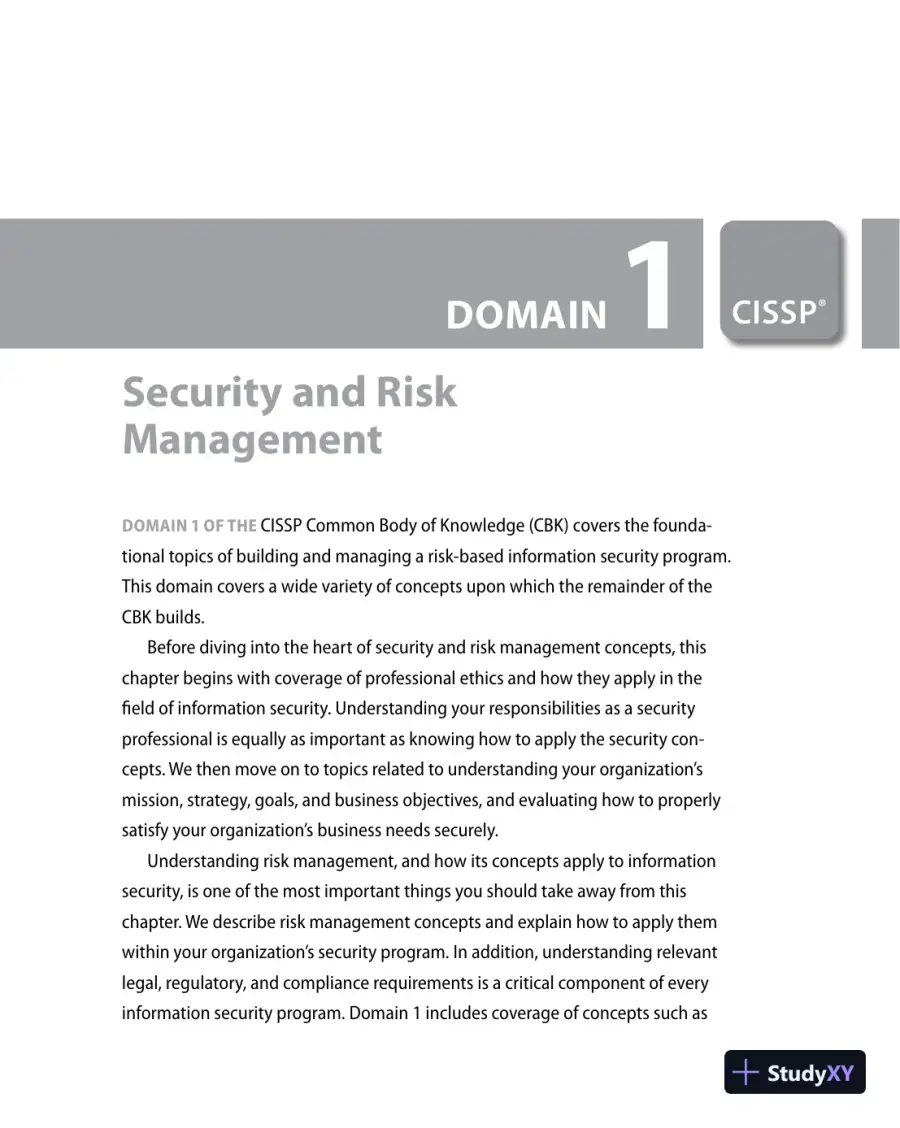 The Official ISC2 CISSP CBK Reference (2021), page 30