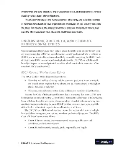 The Official ISC2 CISSP CBK Reference (2021) - Page 31 preview image